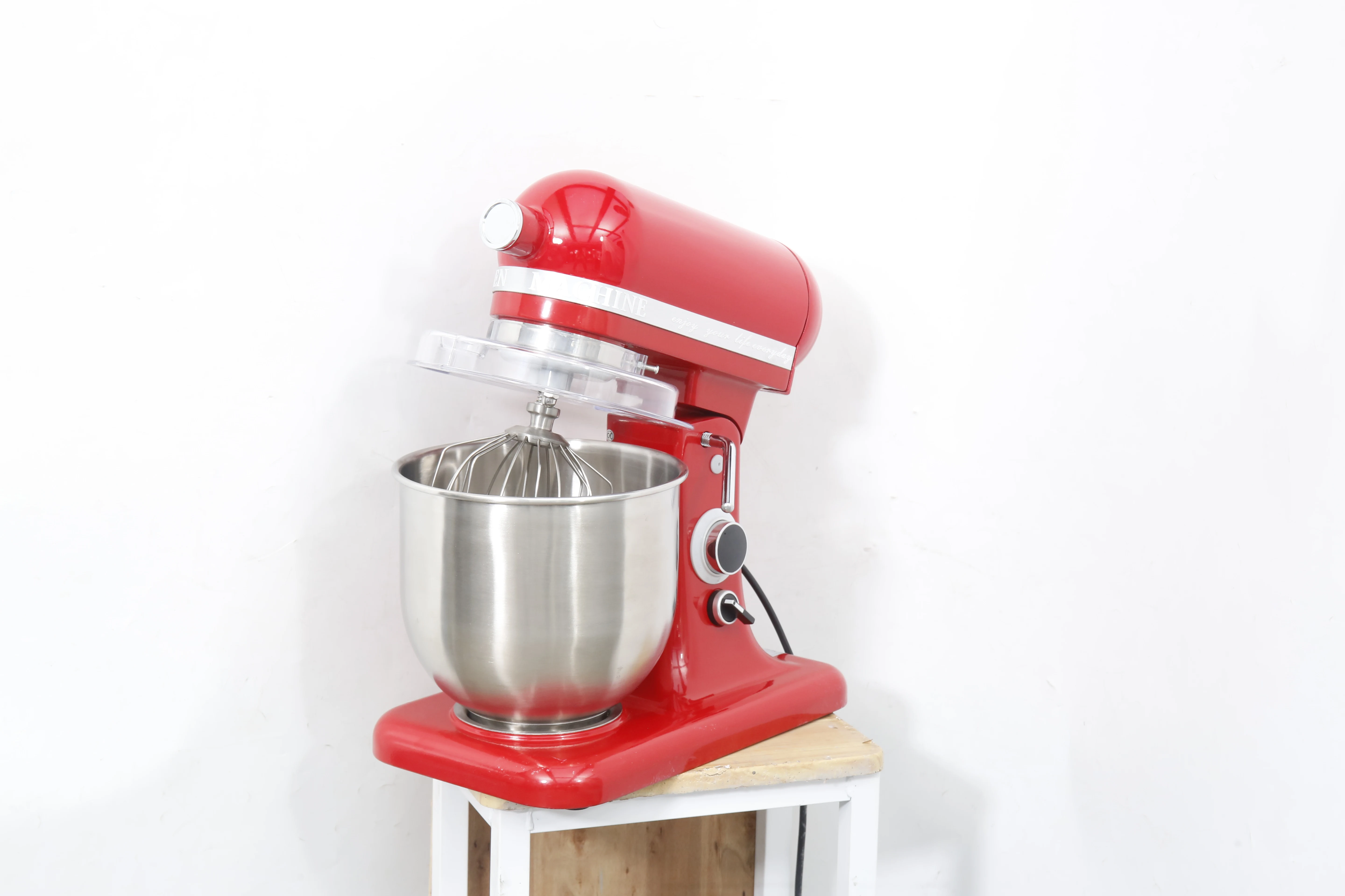 Factory Wholesale Home Kitchen Appliance 7L Dough Cake Egg Beater Electric Table Stand Hand Held Food Mixer with Mixing Bowl