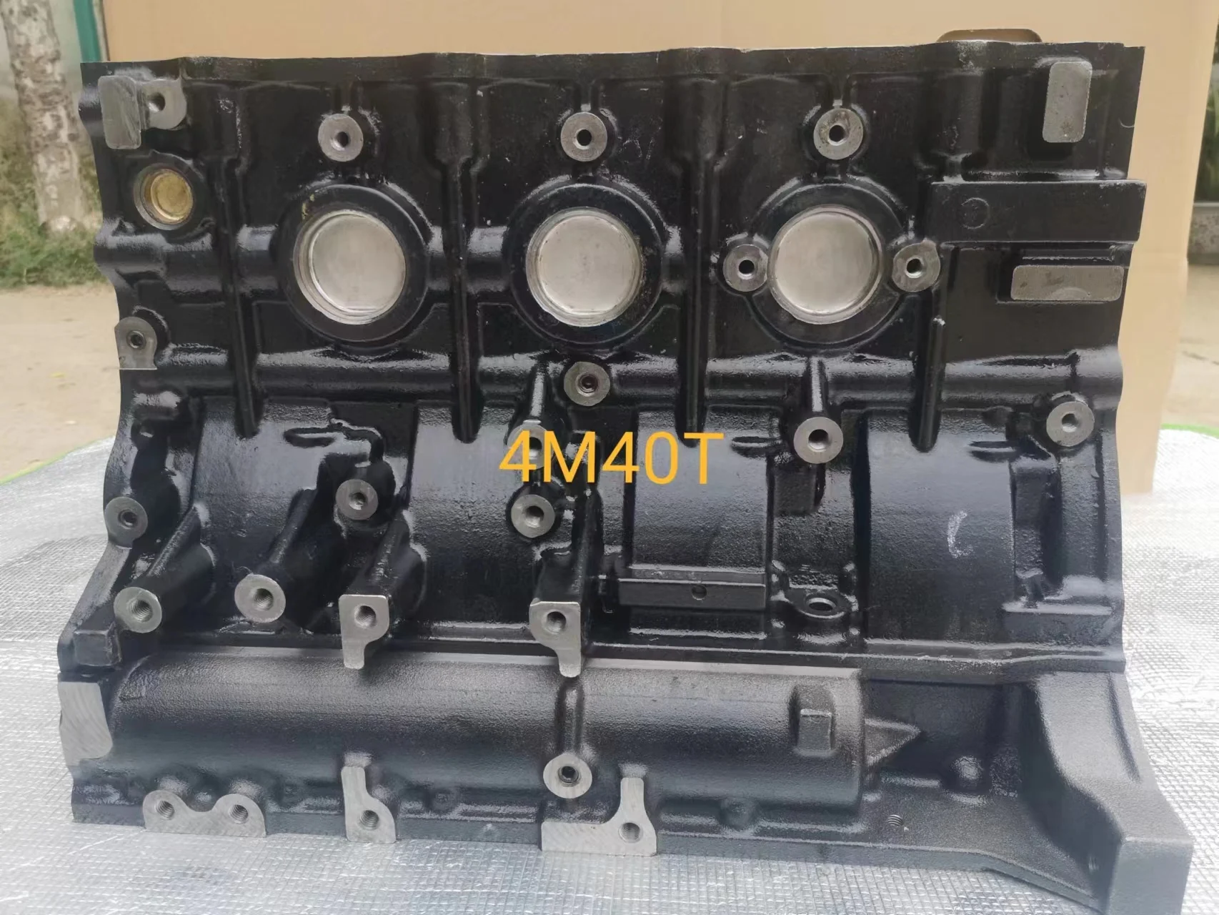 Milexuan Brand New 4m40t 4m40 Engine Block Assembly 2.7l 92kw Cylinder