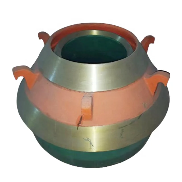 High Steel Manganese cone crusher bowl liner  ore Mining Mantle Socket Liner cone crusher wear parts