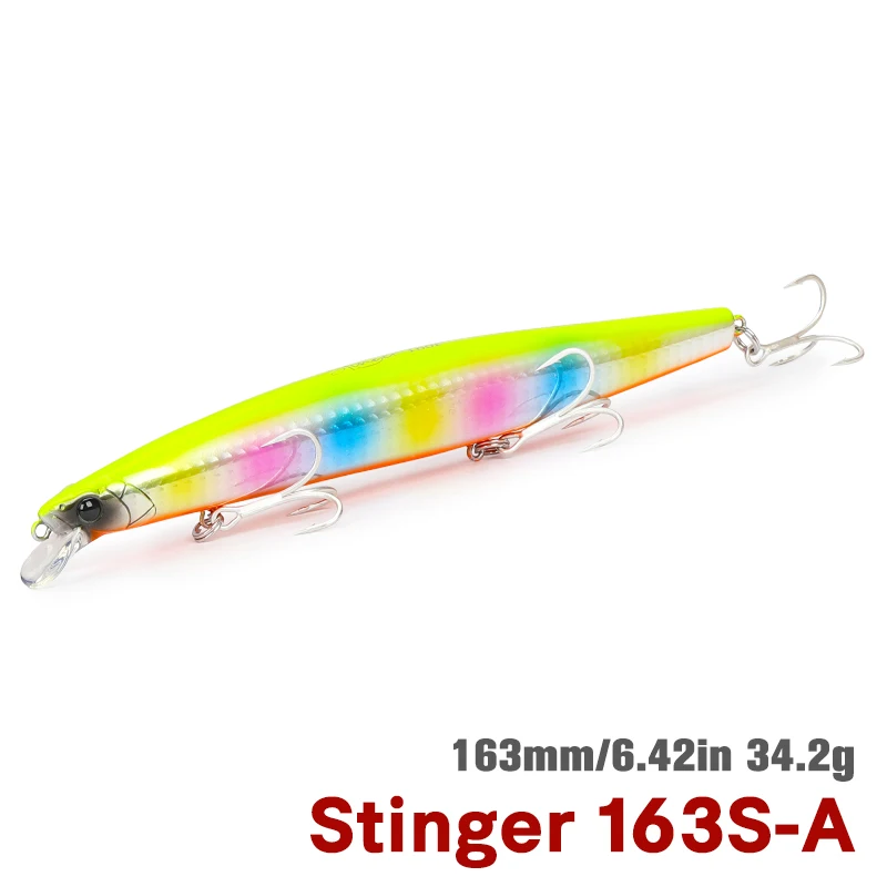 Stinger Sportstsurinoya 163s Stinger Sinking Minnow - Saltwater