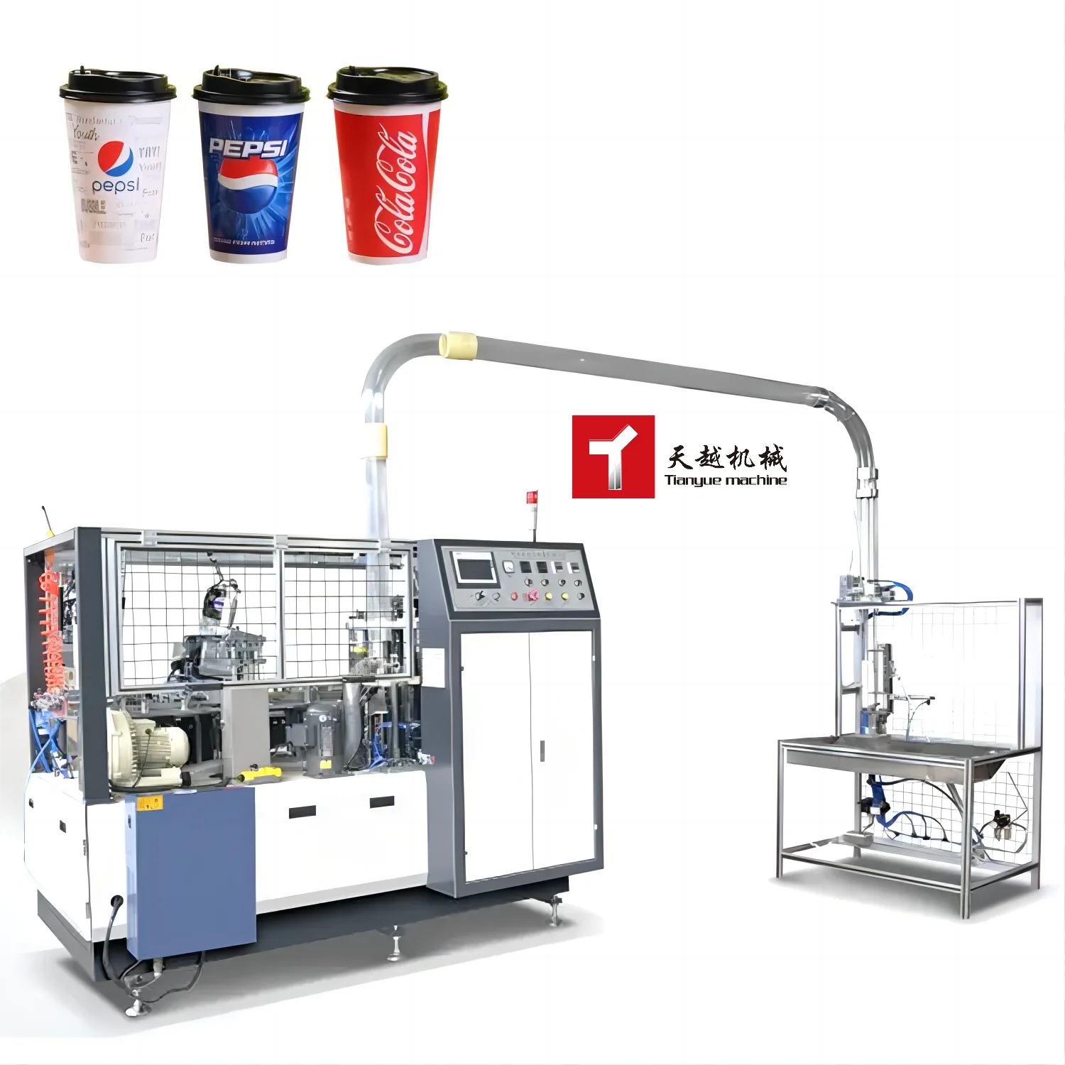 Multi Size Ultrasonic Sealing Paper Cup Making Machine Low Cost High Speed Fully Automatic Low Price of Paper Cups Machine