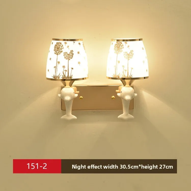 product new creative led american wall lamp for bedroom living room balcony stair corridor and aisle iron body with e26 bulb base-10