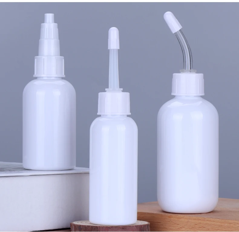 Round Eye Wash Cleaning Care Soft Plastic Bottles Empty Drop Bottle with Convenient Design manufacture