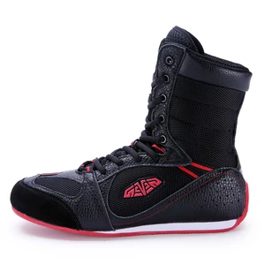 2021 New Model Custom Desig High-Top Boxing Shoes Light Weight Cheap Boxing Shoes for Men