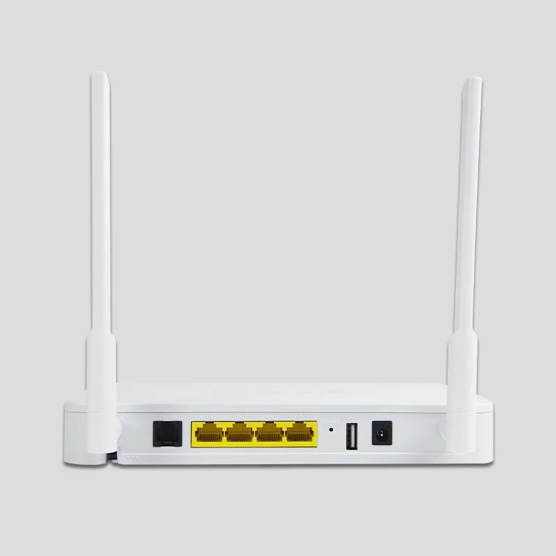 Factory Wholesale F670L ONT 4GE + 1VOIP + 2.4G 5G Dual Band WIFI Router ...