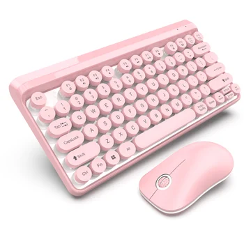 Retro Pink Keyboard 2 4g Wireless Keyboard And Mouse Combo Buy 86   He9386c6a4dbf463ca38a44d70796e1d9w  350x350 