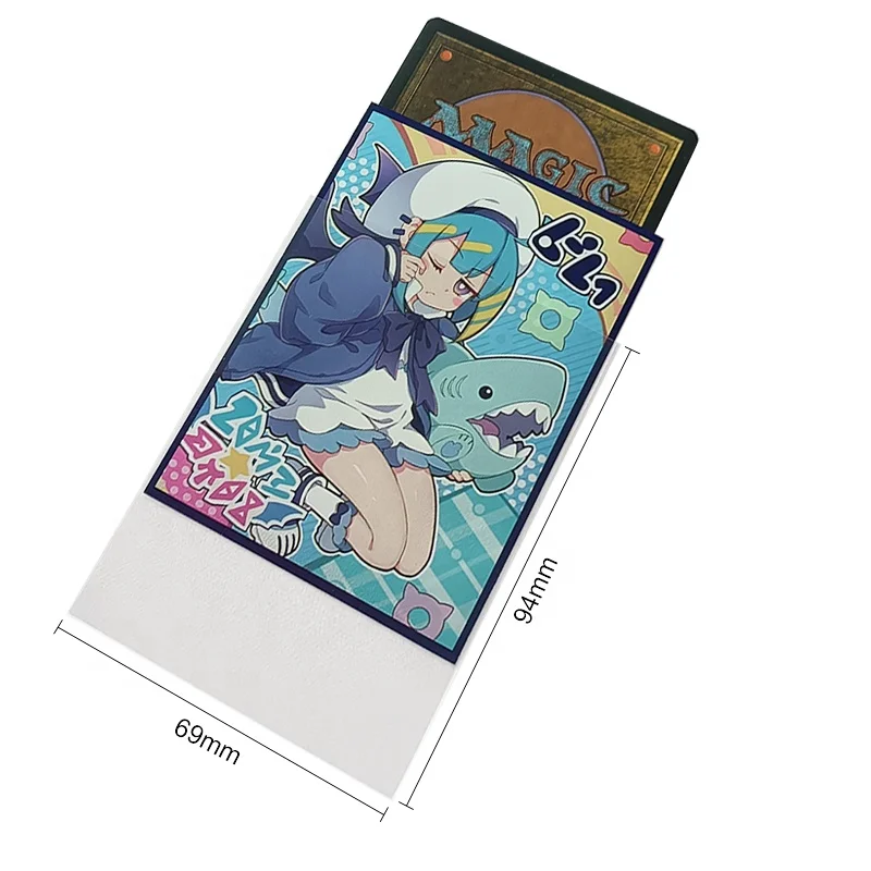 69x94mm Magic Card Outer Sleeves the Third Layer Trading Deck Protector  Plastic Card Sleeves MTG Matte Clear Outer Card Sleeves