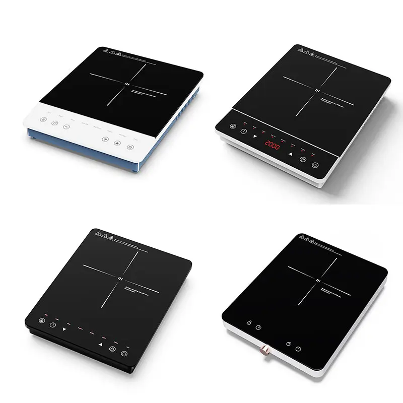 2000w Touch Panel Induction Cooktop for Home Electric Stove