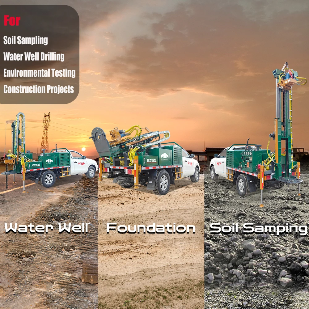 Geotechnical Exploration Machine Auger Drilling Rig for Sale for Water Well and Soil Sampling