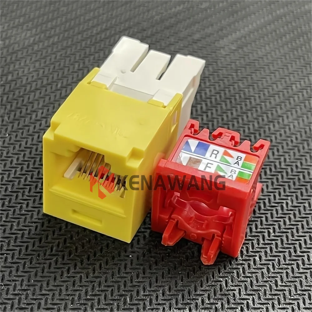 Rj45 Keystone Jack Ethernet Modular Connector Cat 5e Insert Network ...