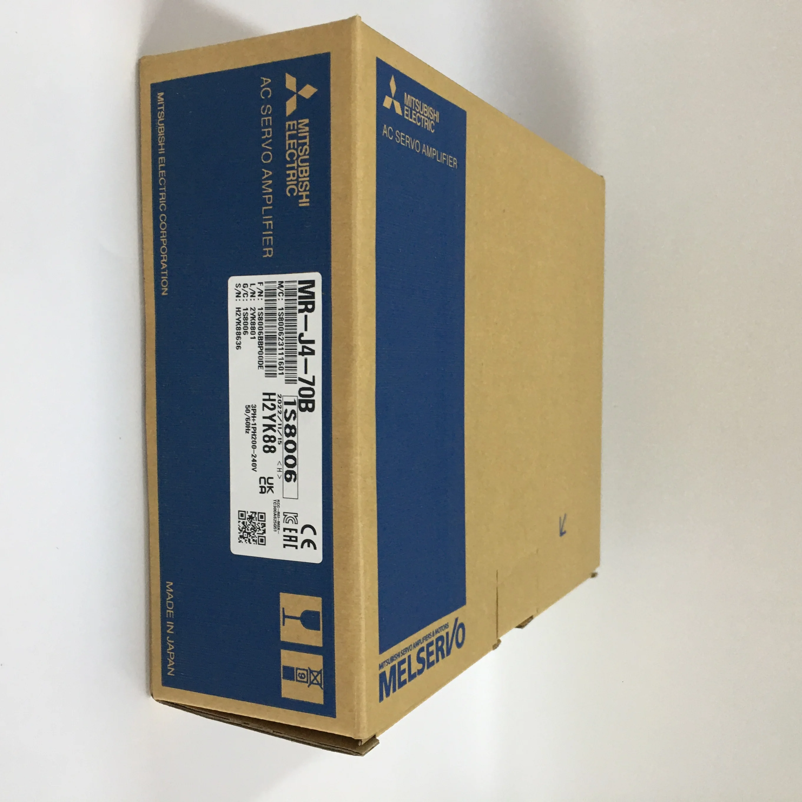 Mitsubishi AC servo amplifier MR-J4-70B Mitsubishi AC servo amplifier MR-J4-70B