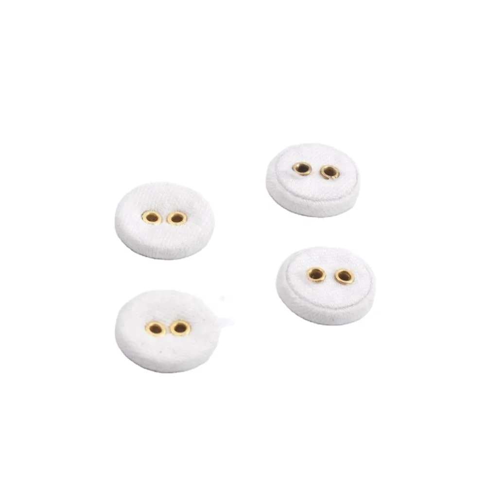 Fabric Covered 15mm 2-Hole Eyelet Sewing Buttons BM10100 for Sewing Projects