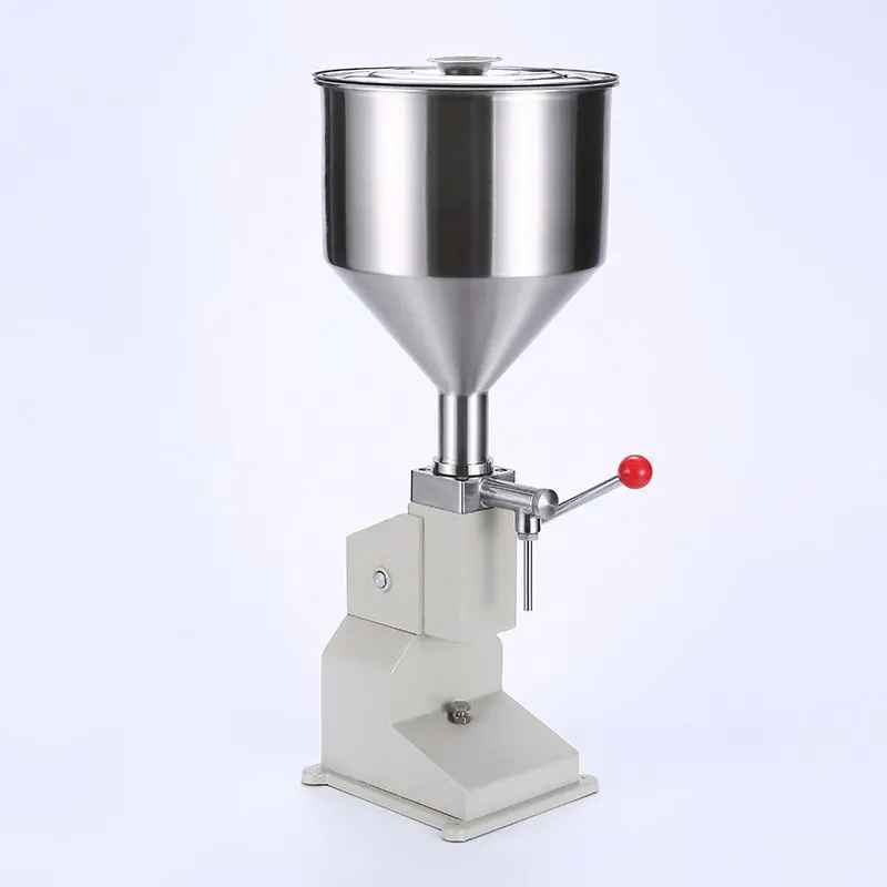 TEBAK SY-A03 Hand Operated Filling Machine Manual Cosmetic Paste Sausage Cream Liquid Filling Supply