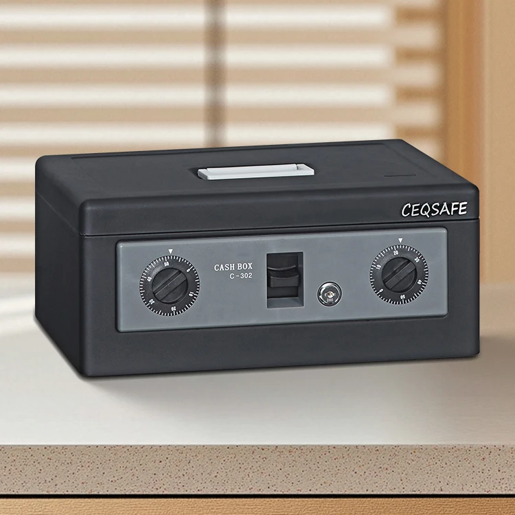 CEQSAFE New Design Metal Iron Safe with Password Protection Modern Cash Box Safe manufacture