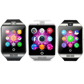 New Products Q18 Touch Screen Smart Watch,Android Smartwatch Phone With Watch Phone Android Carma Watch Mobile Q 18
