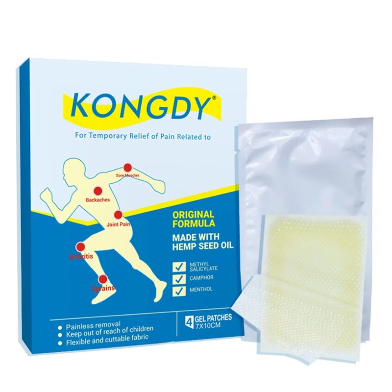 Factory Price Free Sample Pure Patch Oem/odm Pain Relief Gel Patch