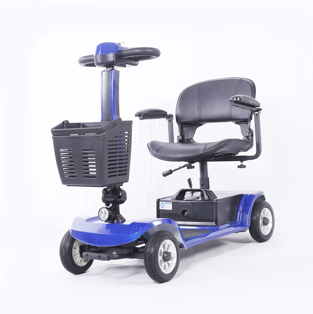 Compact Folding Mobility Scooter Battery Replacement Handicapped