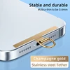 Champagne gold-D Ring