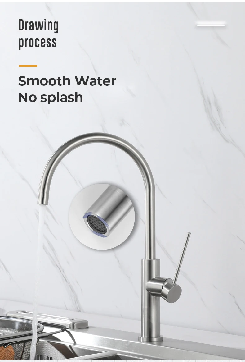 Hot Sell Stainless Steel 304 Sprinkle Mixer Faucet Hot Cold Deck ...