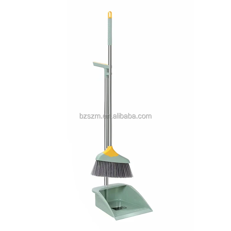 Long Handle Stainless Steel Extra Long Handle Broom Commercial Dust Pan