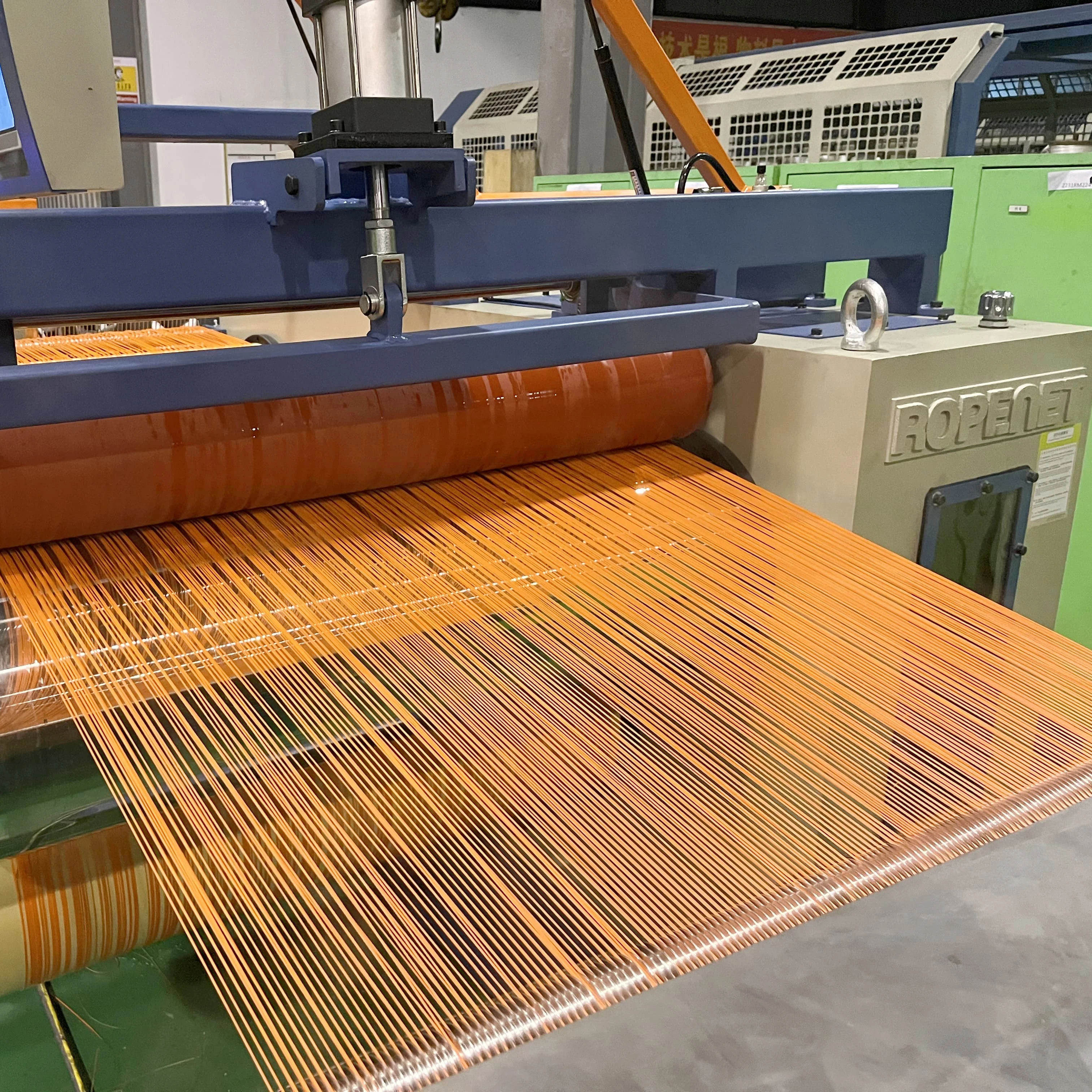 pp Polypropylene Micro Macro Fiber Yarn Making Machine with Online Cutting Machine Whole Unit