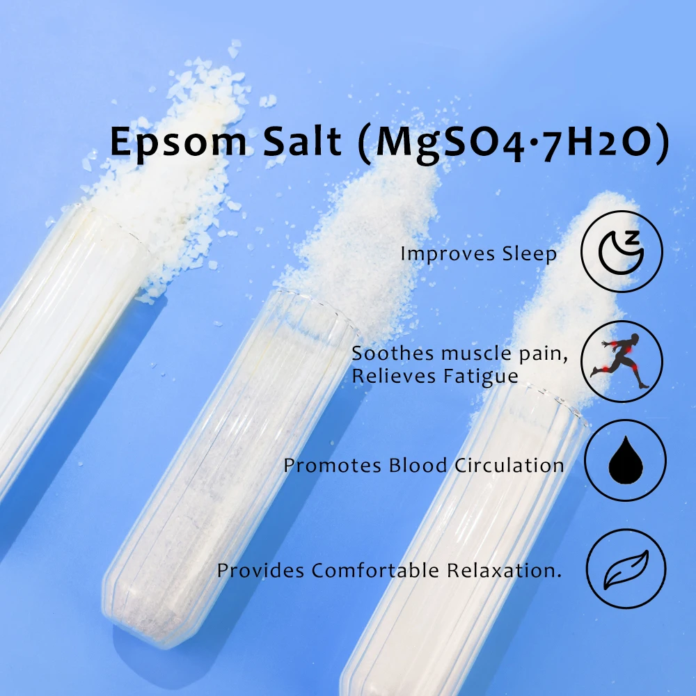Bulk Natural Epsom Bath Salt For New Packaging Biodegradable Packaging