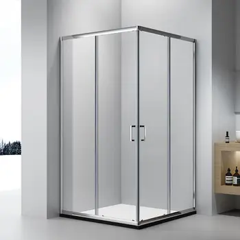 Aluminium Alloy Frame Square Sliding Shower Enclosure shower door sliding customized bathroom shower Cabinet