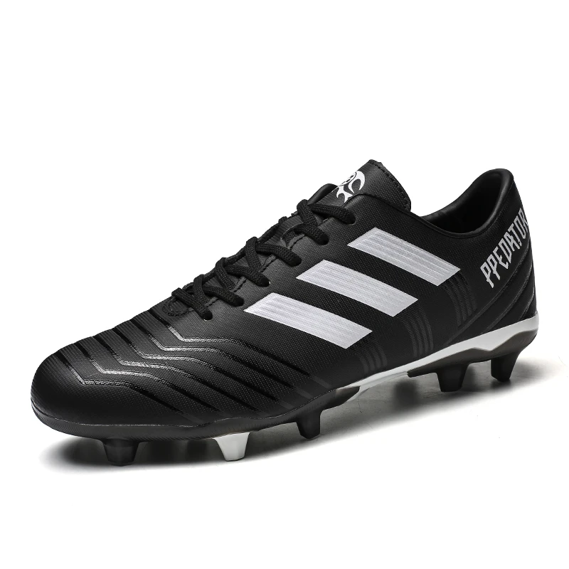 Простой цвет, оптовая продажа, мягкая резиновая подошва, футбольные ботинки, обувь для продажи