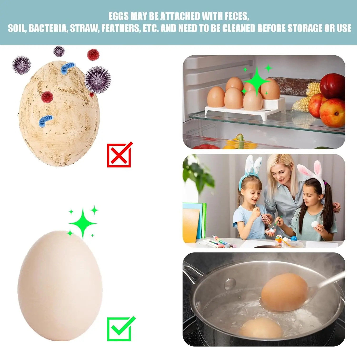 SILICONE EGG CLEANING Brush Easy to use Egg Cleaner Portable Egg Brush  Kitchen $13.26 - PicClick AU