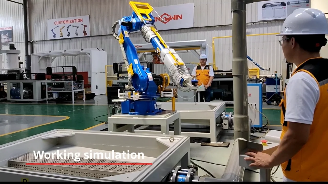 3d Waterjet Cutting Machine Yaskawa Robot Water Jet For Car Headliners