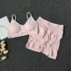 Light pink(vest+shorts)