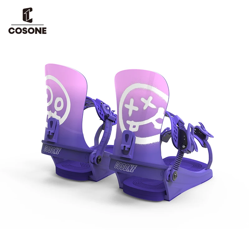 Wholesale High Quality Adjustable Black Snowboard Aluminum Skis And