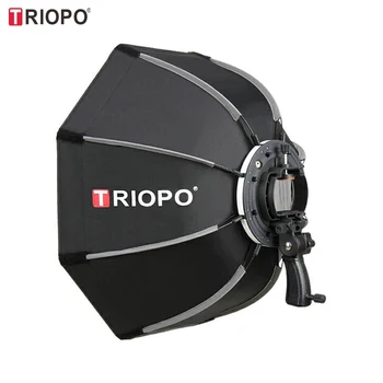 Triopo Softbox KS2-90 Professional Universal Mount 90cm Portable Photo Studio Soft Box Video Lighting Softbox detail image