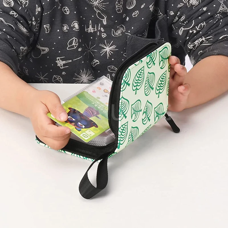 animal crossing card sleeves Amazon.com: 80 Pockets Binder Holder for Animal Crossing Amiibo Cards, Fits  80 Pcs 2.5 x 3.8-Inches Cards with 40 Removable Sleeves (Leaf, Full-Size  Binder) : Video Games main image 0