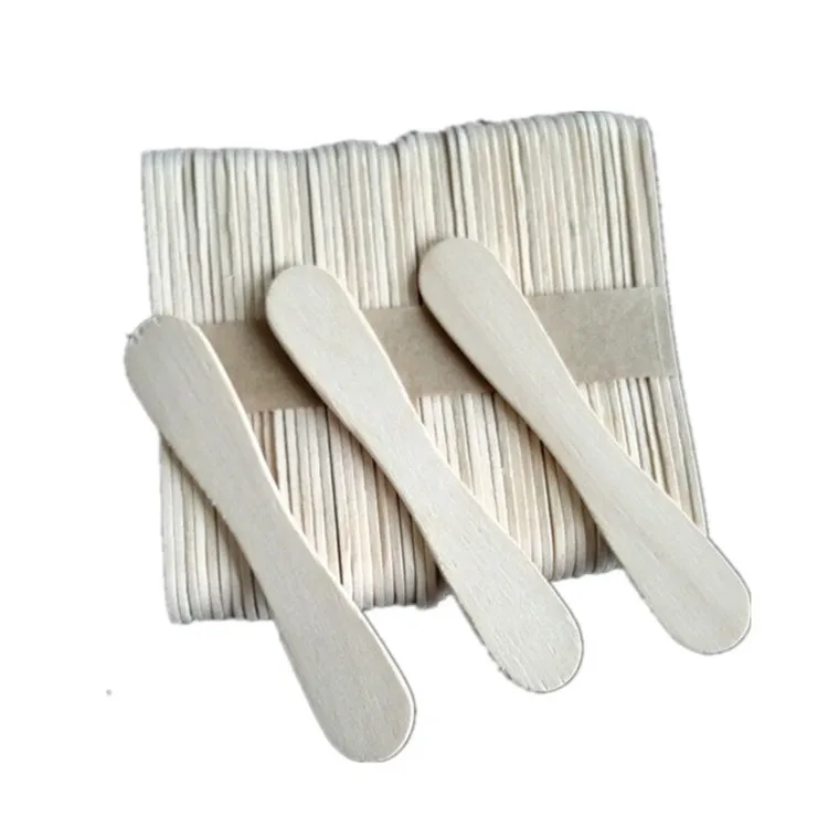 Деревянная ложка для мороженого Birchwood ложки дегустации одноразовые квадратные