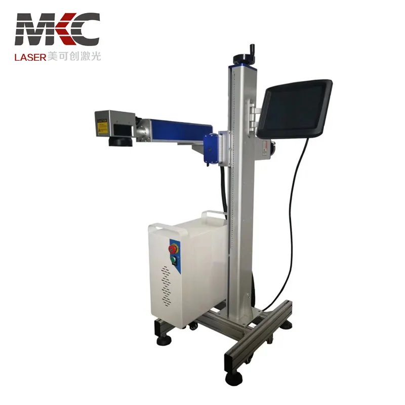 High Accuracy QR Code Barcode CO2 Laser Marking Machine for Packaging ...