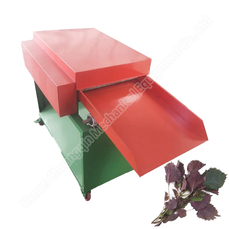 And Stem Separating Herbal Machine Leaf Peeling Factory Direct Selling Wormwood Defoliation Machine