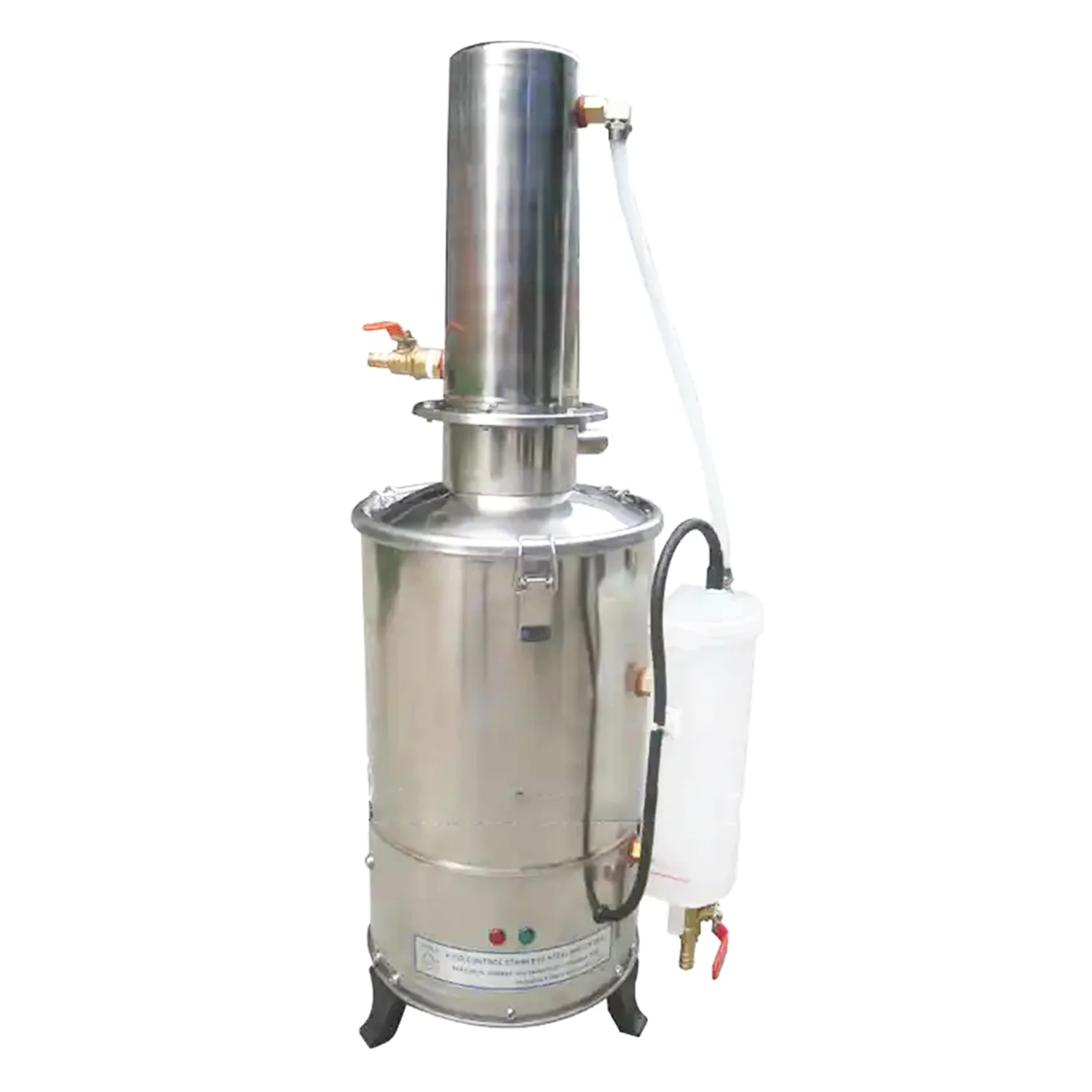 5L/10L/20L Lab Distilled Water Making Machine Water Distillation Apparatus Industrial Stainless Steel Water Distiller Machine