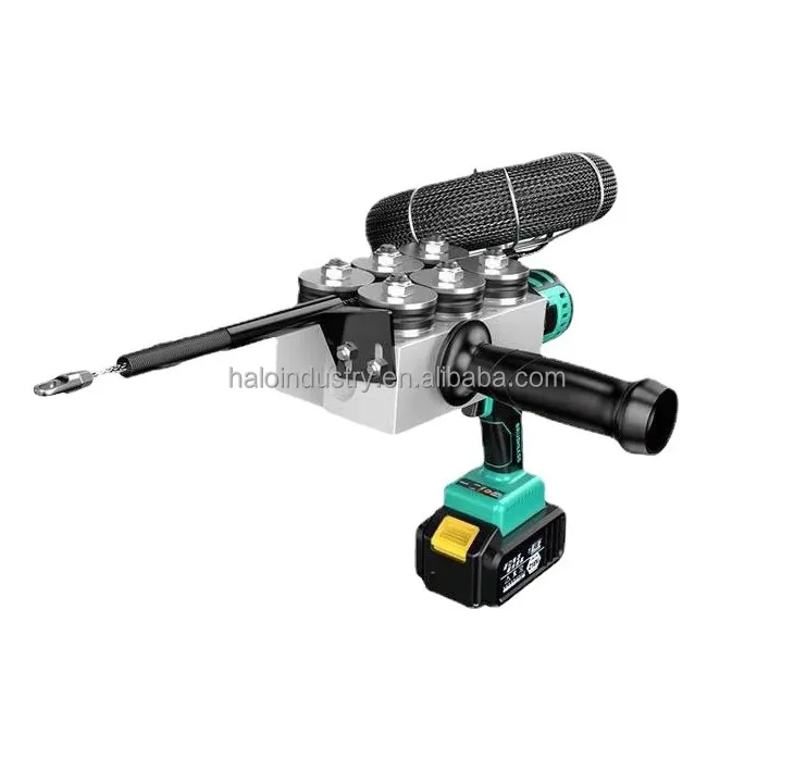 Хит продаж дешевый беспроводной инструмент для резьбы проводов электрический кабель проводной нитридер машина вытягивания строительства