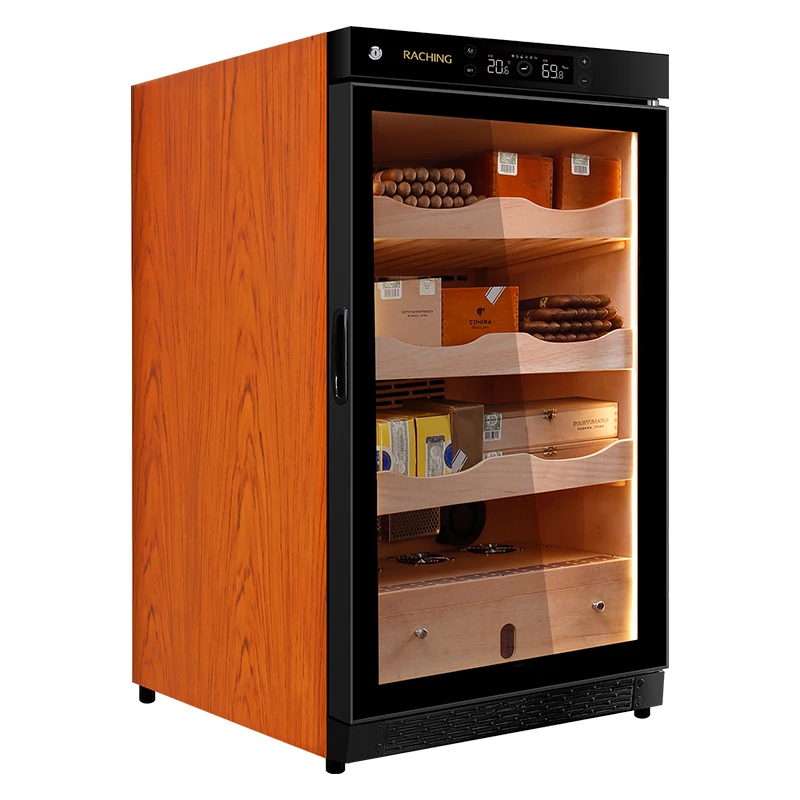 Household Cigar Storage Temperature and Humidity Control Cigar Showcase Raching Pro C150A Humidor