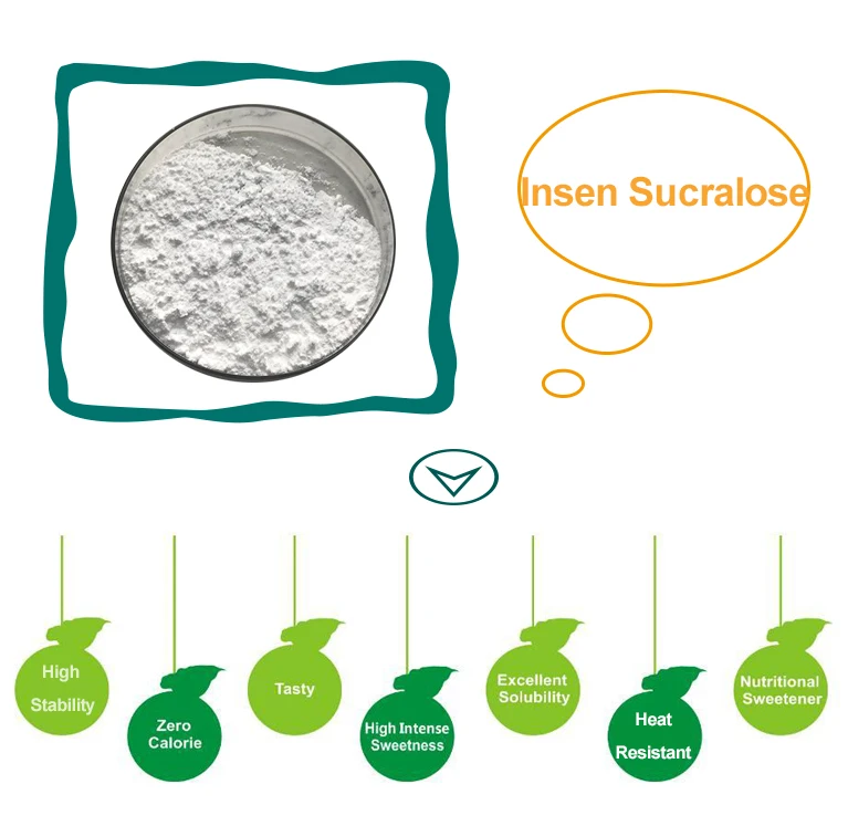 Factory Supply Best Quality Food Additive Sucralose Powder