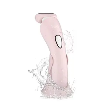 Electric women shaver portable waterproof painless women body hair clipper