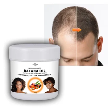 Wholesale 100% Pure Raw Batana Oil Butter Natural Organic Hair Regrowth Batana Oil For Men Women