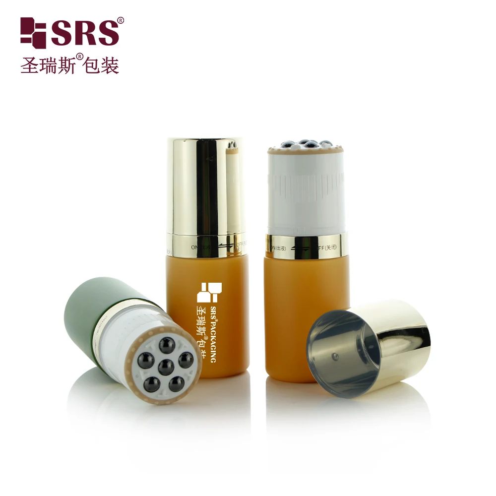 80ml Six Roller Balls Empty Plastic Wholesale Lotion Bottle Massage