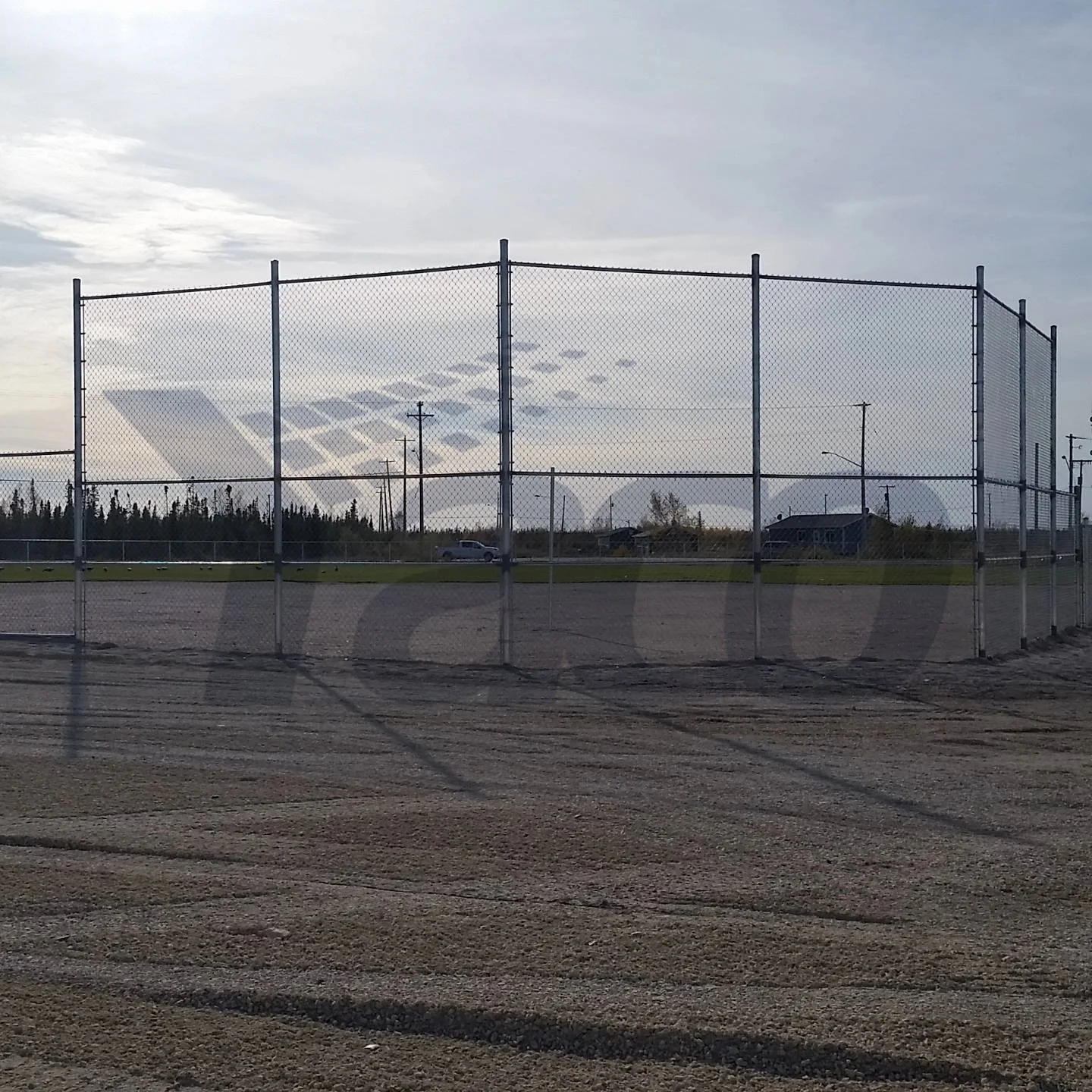 2m Height Playground Fence - Durable & Secure Diamond Mesh