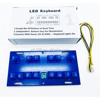 LED Keyboard for game machine