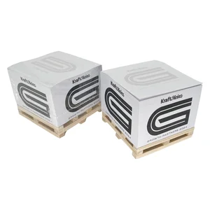 High Quality Custom 4-Side Printed Sticky Notes Self-Adhesive Memo Pad Cube Made of Offset Paper with Wooden Pallet
