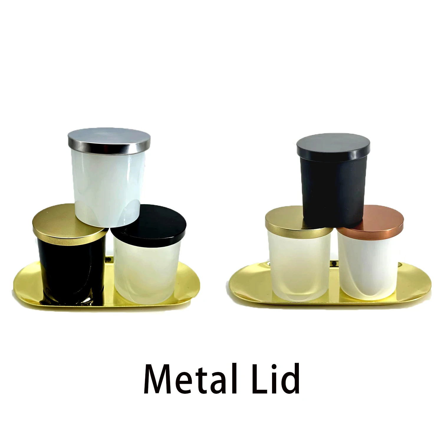 Luxury Aromatherapy Ceramic Candle Jars Looking Like Ceramic Candle Glass 11 Colors Jar With Lid