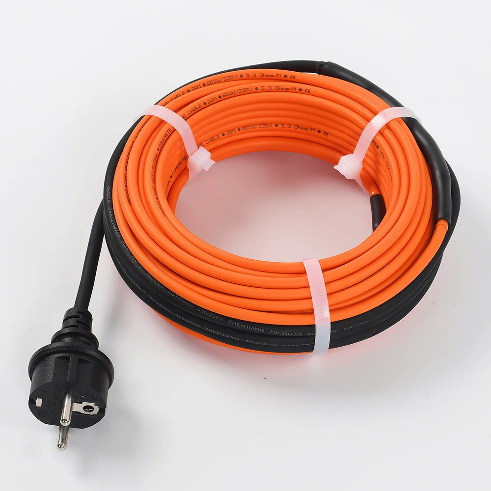 product hrbhs ce eac certified concrete heating cable for accelerated concrete curing heating with power output 36wm to 40wm-1