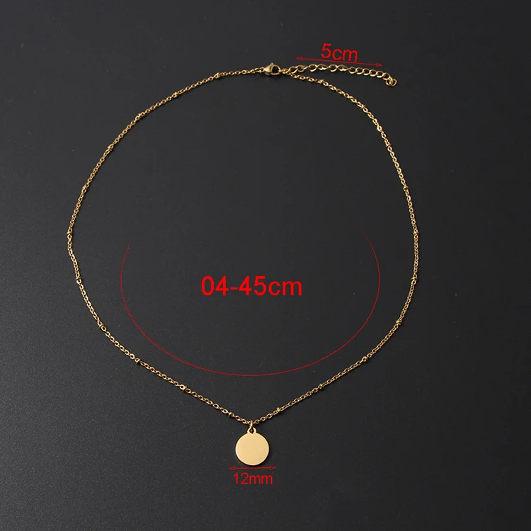 Plain Gold Necklace